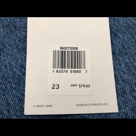 Levi Jean shorts - Picture 3 of 3